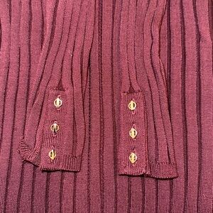 White House Black Market Long Sleeve Ribbed Turtleneck